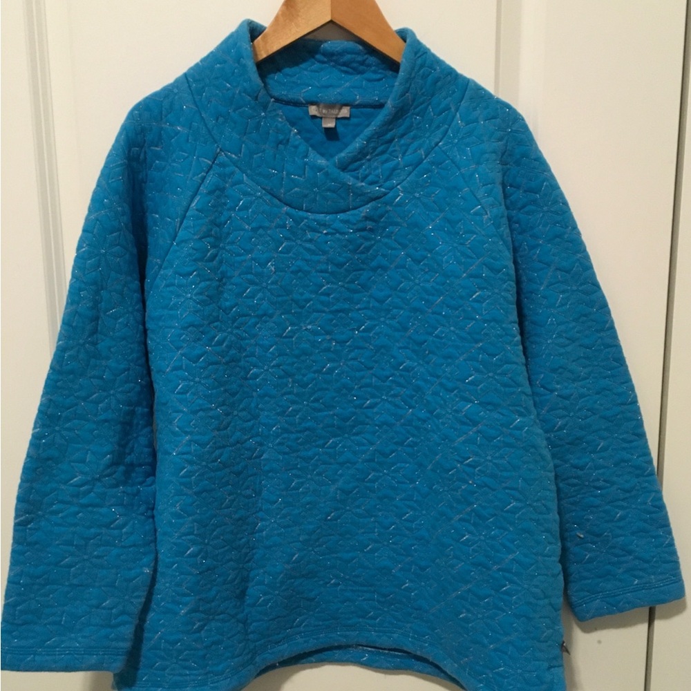 Talbots Quilted Women's Sweatshirt
